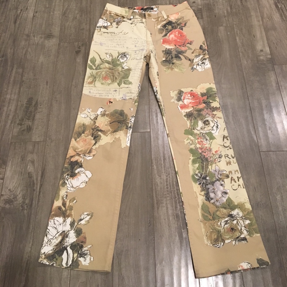 Amazing Printed Roberto Cavalli Jeans