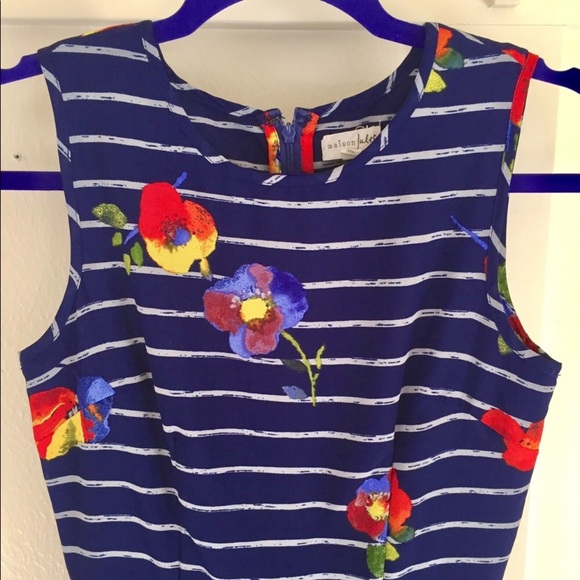 Anthropologie Maison Jules Floral Spring Dress - Picture 3 of 4