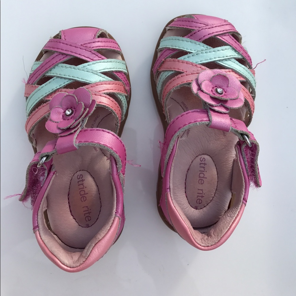 Stride rite girls sandals 5.5W