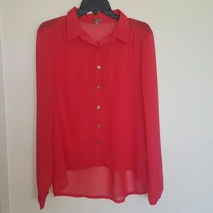 Coral Blouse