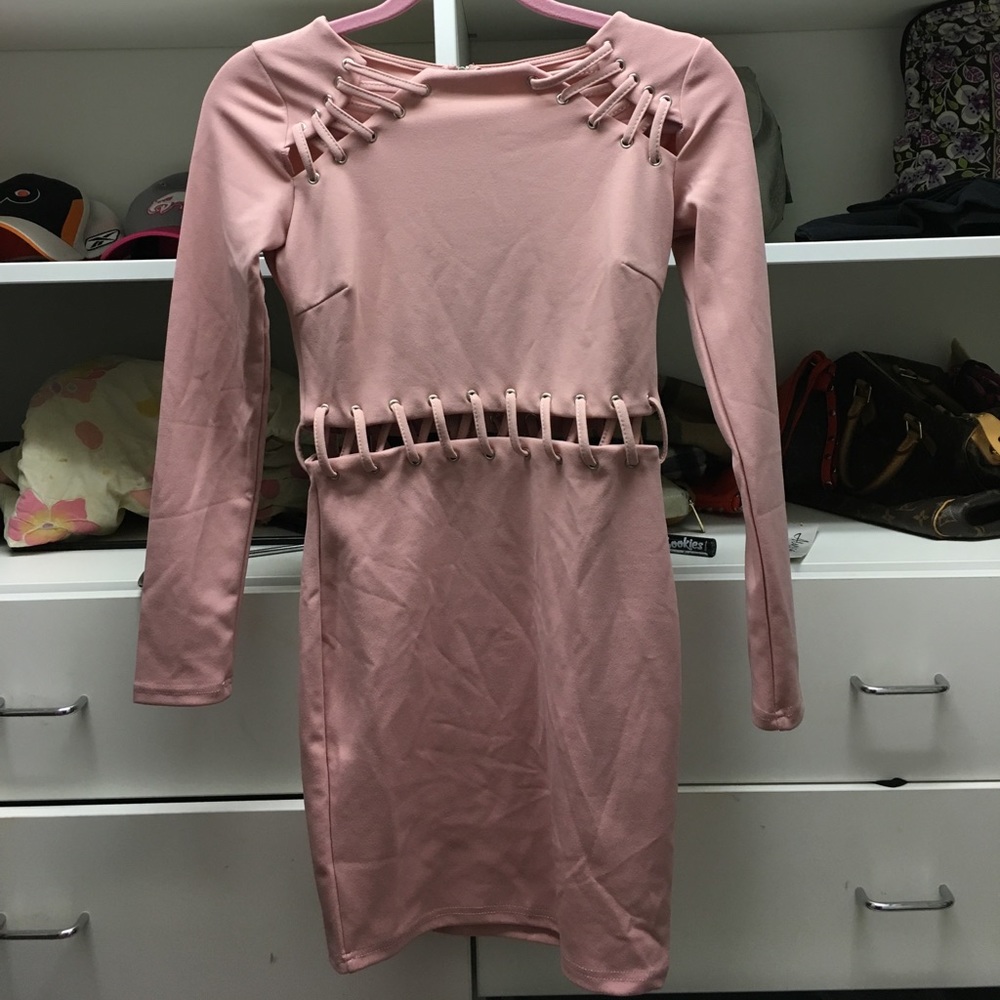 Light pink dress