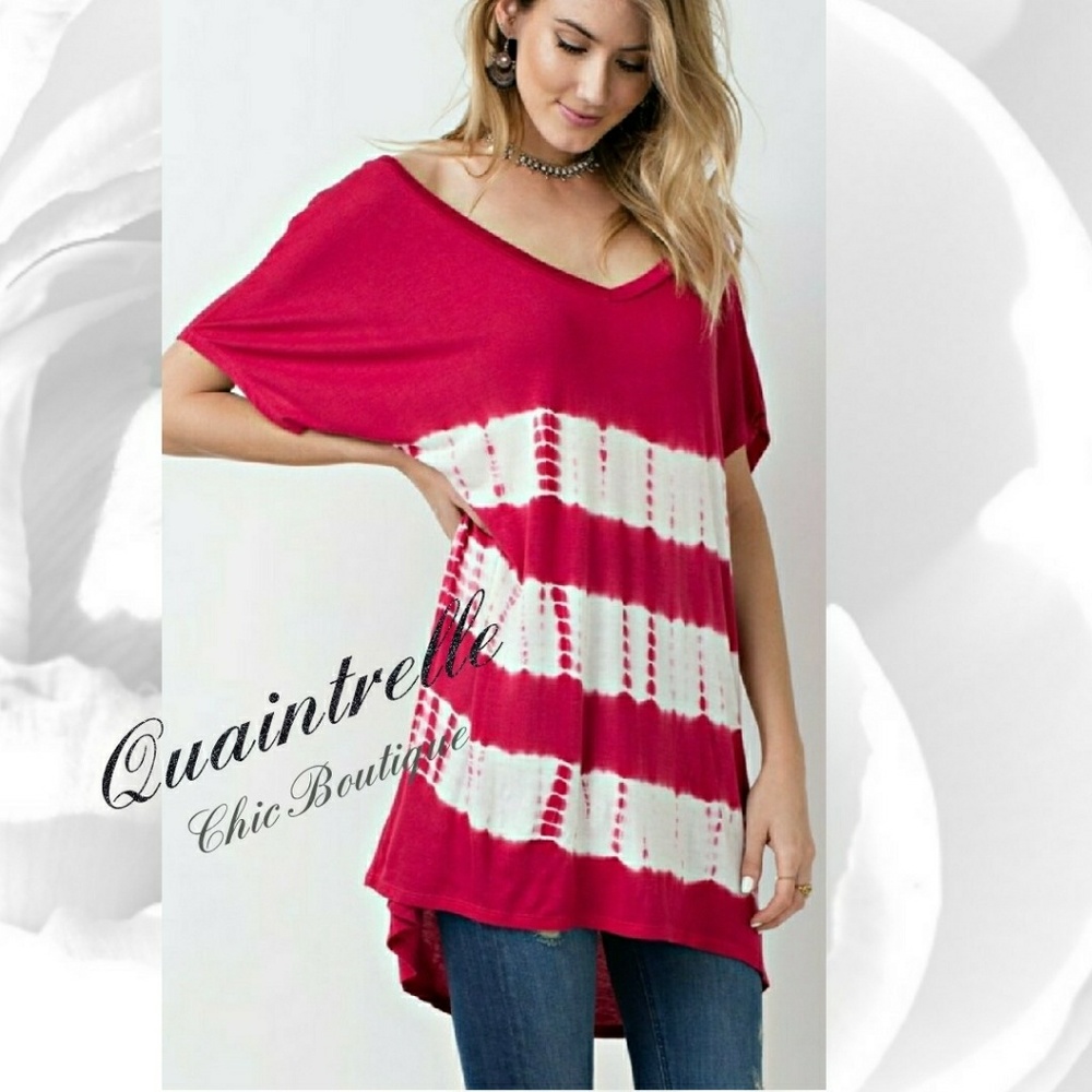 🎉HP🎉♥YOUNG AT HEART TIE DYE TUNIC♥