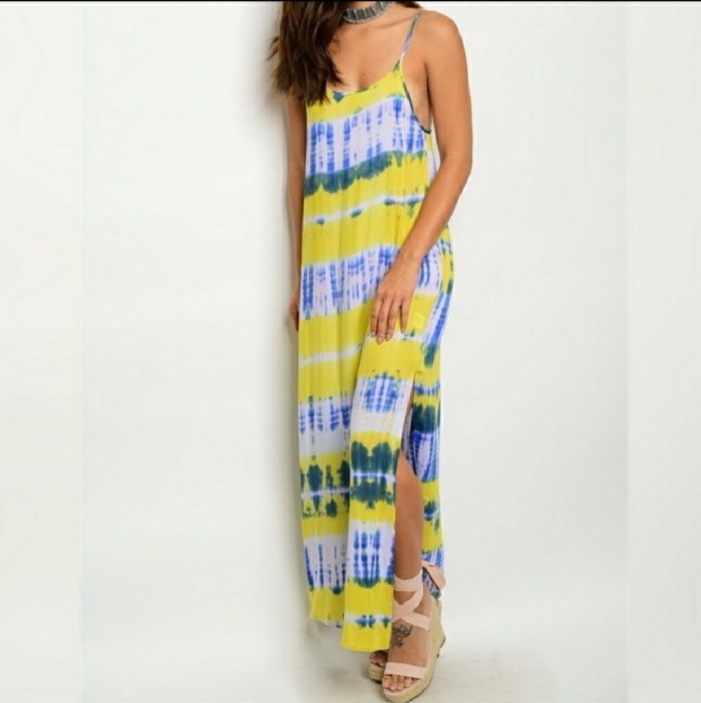 NWT Maxi tie dye dress - Picture 2 of 3