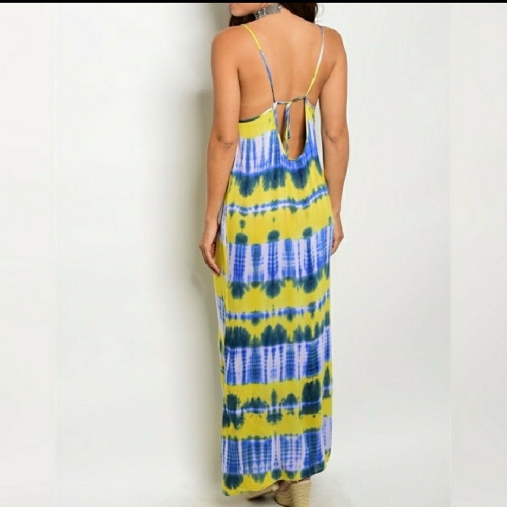 NWT Maxi tie dye dress - Picture 3 of 3