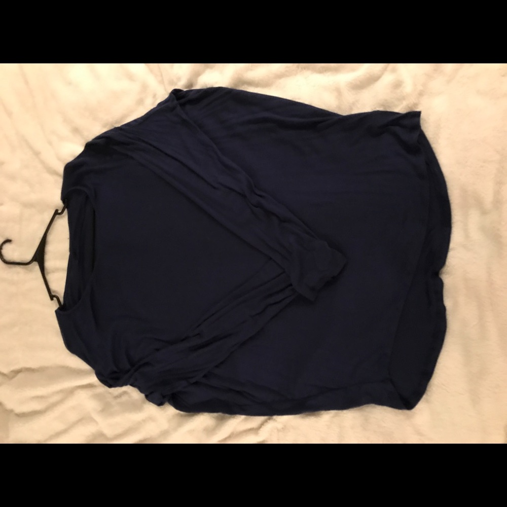 Francesca's navy long sleeve