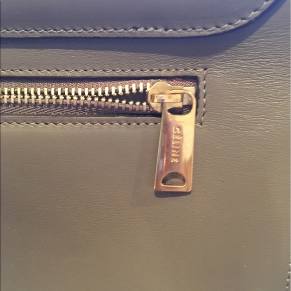 Celine Taupe Trapeze Handbag - Picture 4 of 8