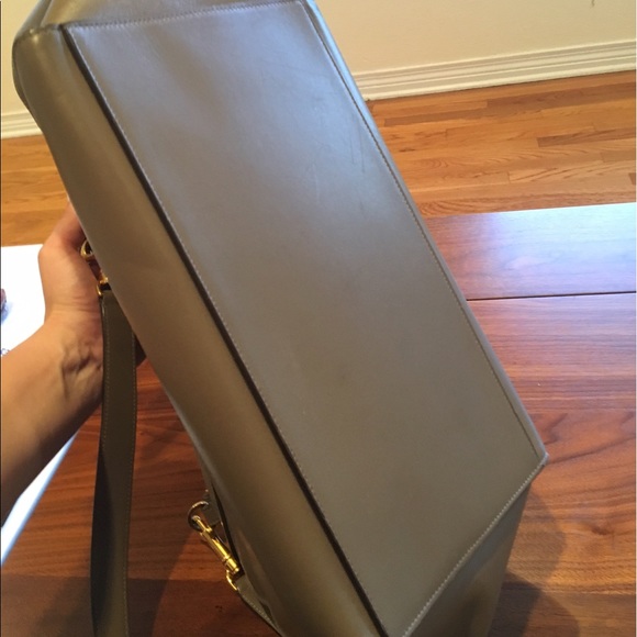 Celine Taupe Trapeze Handbag - Picture 5 of 8