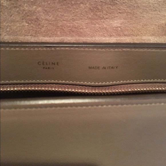 Celine Taupe Trapeze Handbag - Picture 7 of 8