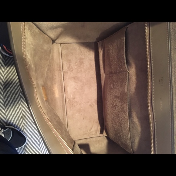 Celine Taupe Trapeze Handbag - Picture 8 of 8