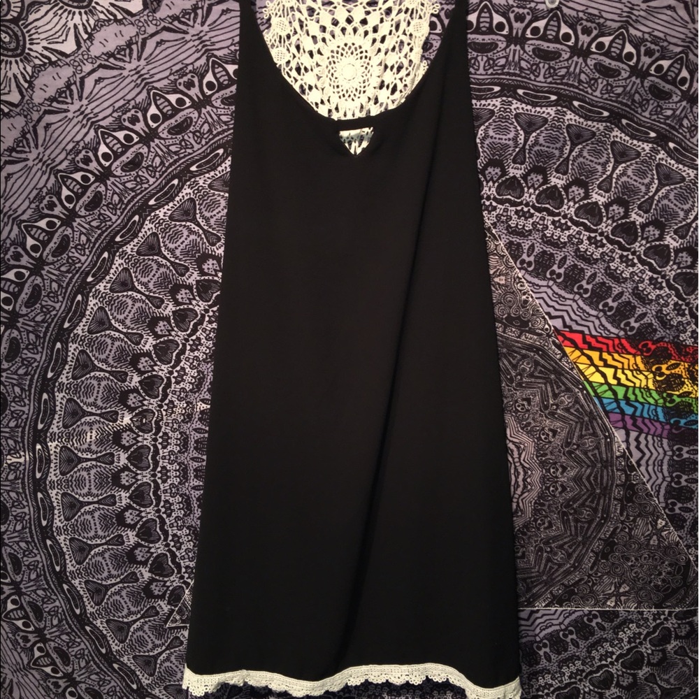 Black and white dress
