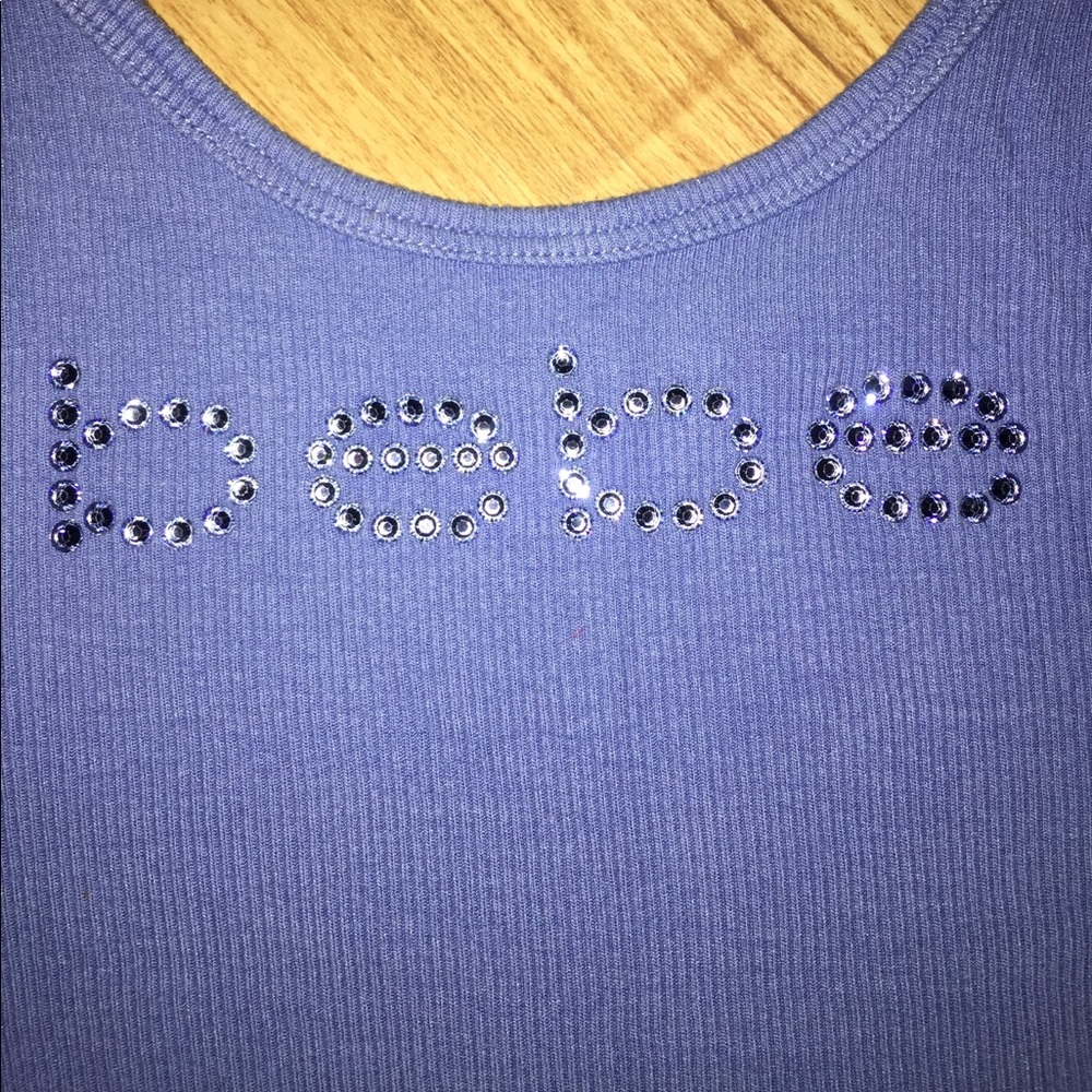 BEBE Rhinestone Tank - Picture 3 of 3