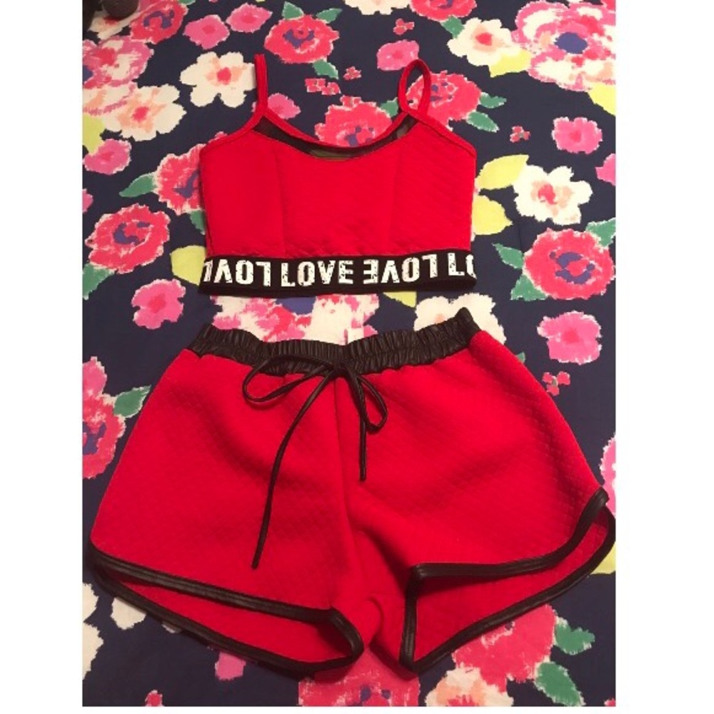 Cute Red Set