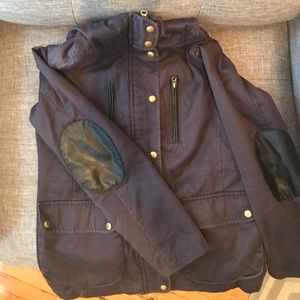 Navy Topshop women's field jacket