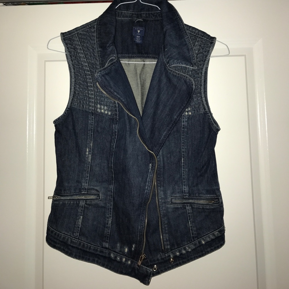Guess denim vest