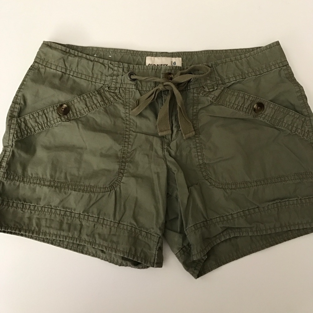 Army Green Shorts from Old Navy