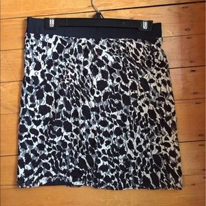 Leopard Print Skirt