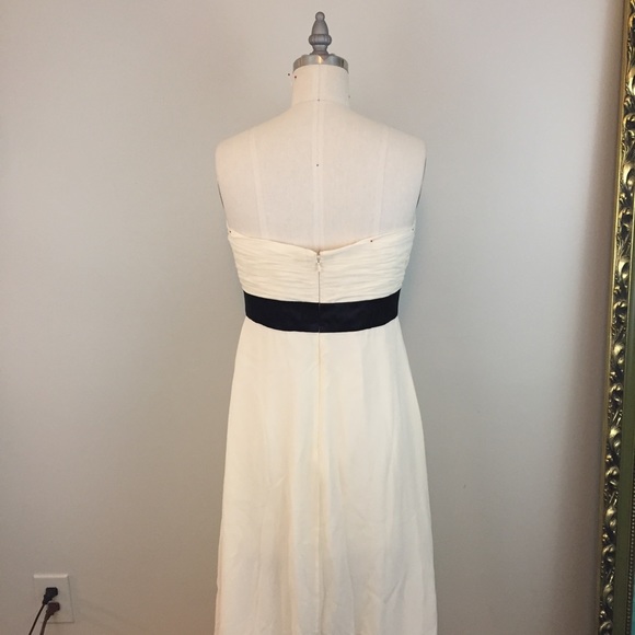 FINAL PRICE! TED BAKER Balfo Cream Silk Dress/Gown - Picture 5 of 6