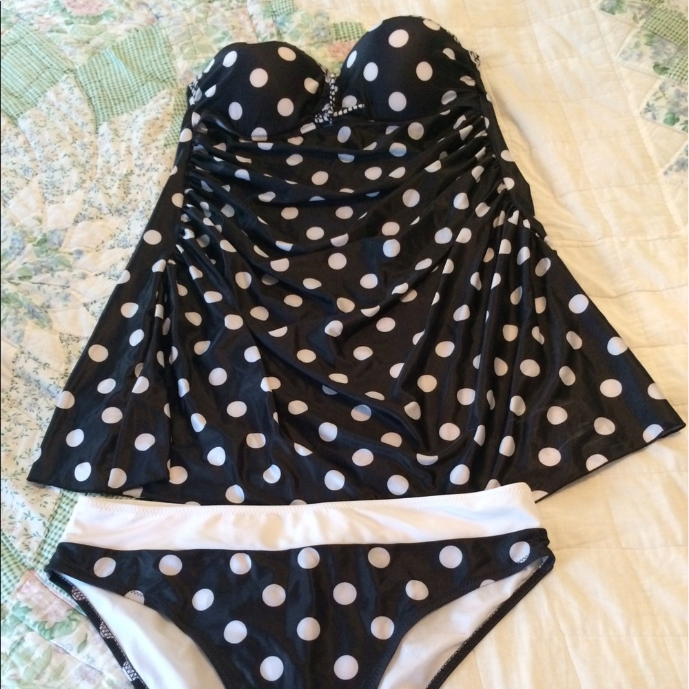 Two piece bathing suit