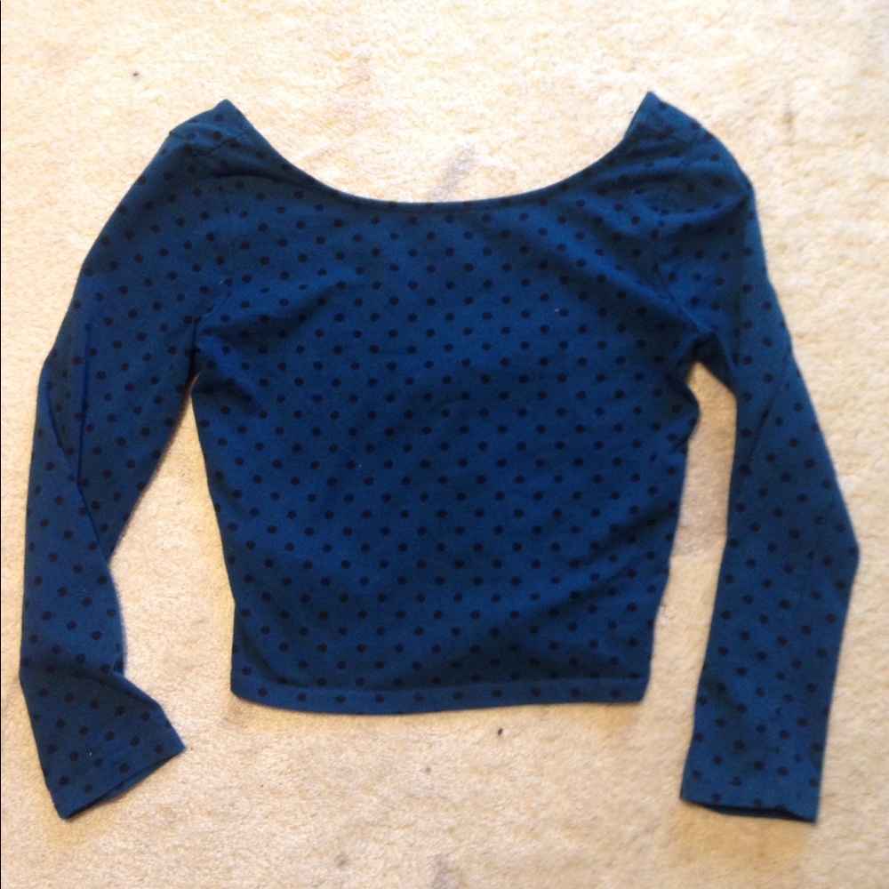 Long Sleeve Crop Top