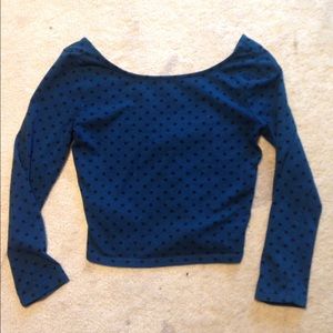 Long Sleeve Crop Top