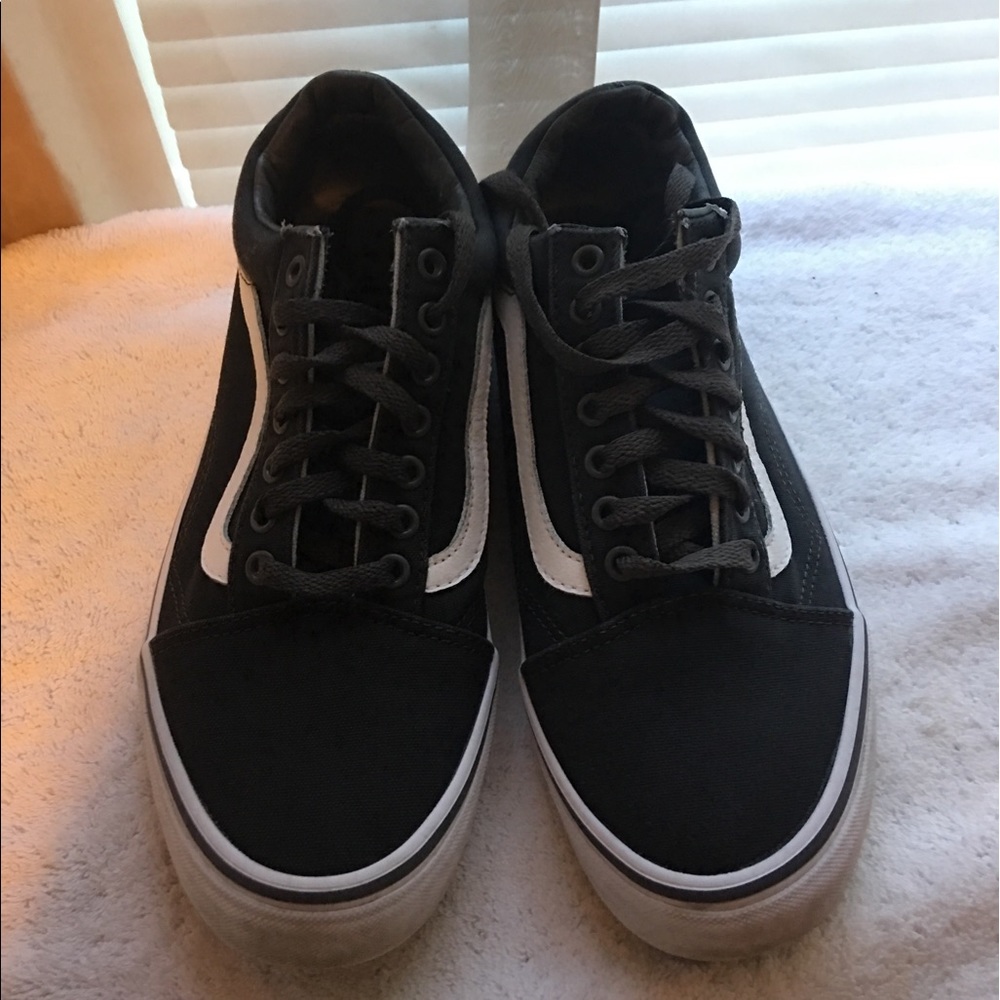 Dark Gray Vans