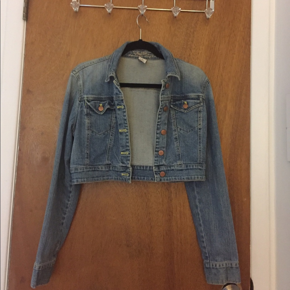 Cropped Jean Jacket