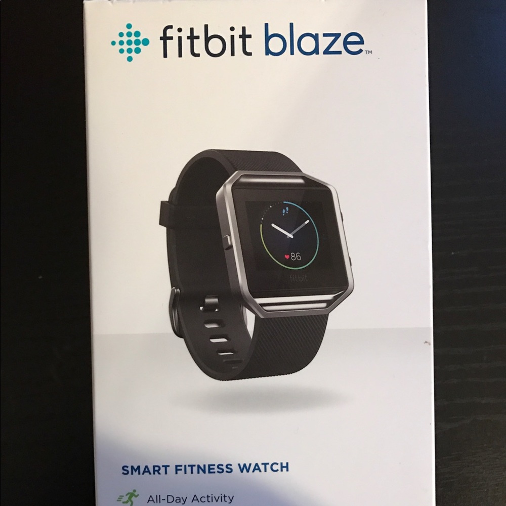 Fitbit Blaze. Black. Size large. Factory sealed.