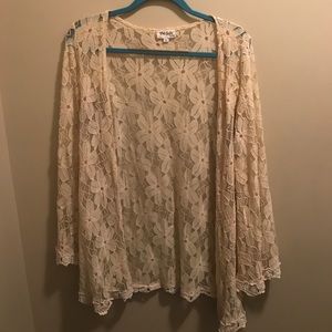 Urban outfitters lace kimono