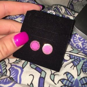 Marc by Marc Jacob pink earrings