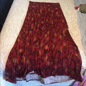 LuLaRoe maxi skirt
