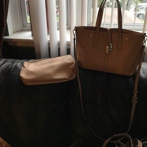 Beige (tan) handbag