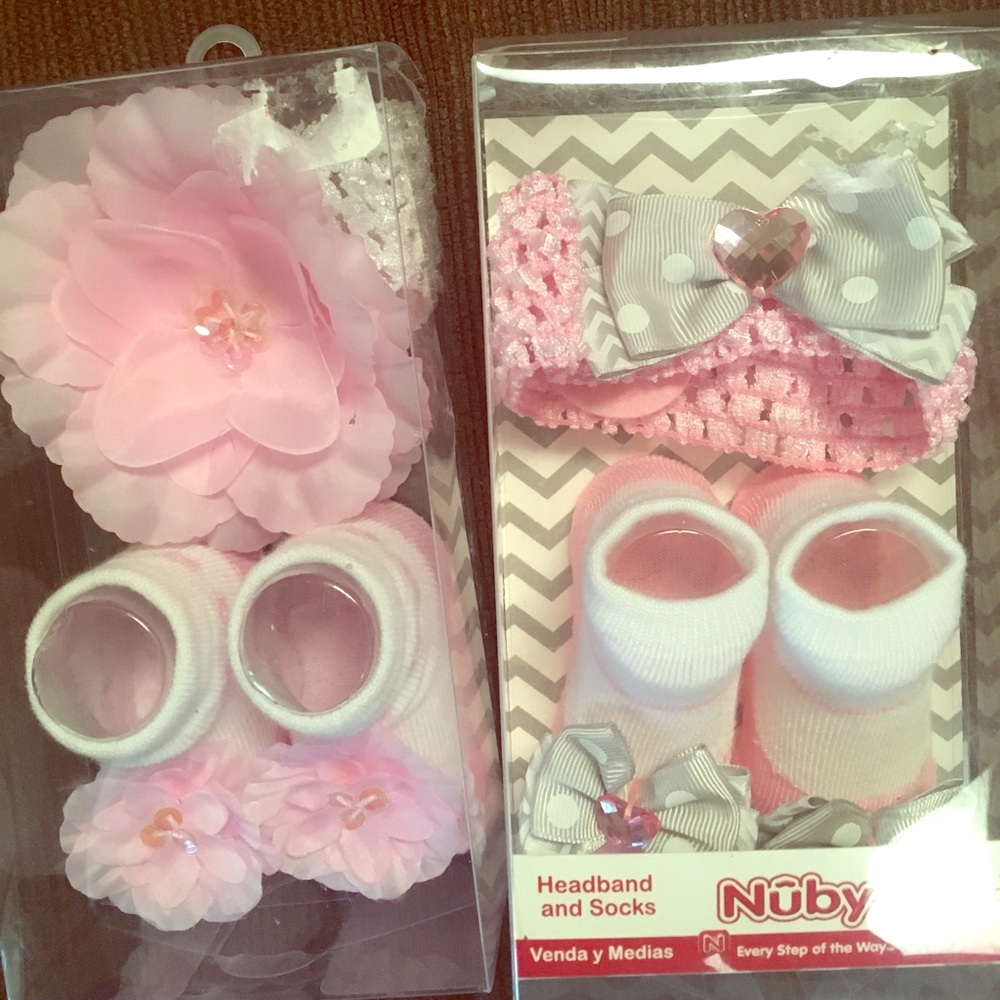 Socks and headband set bundle