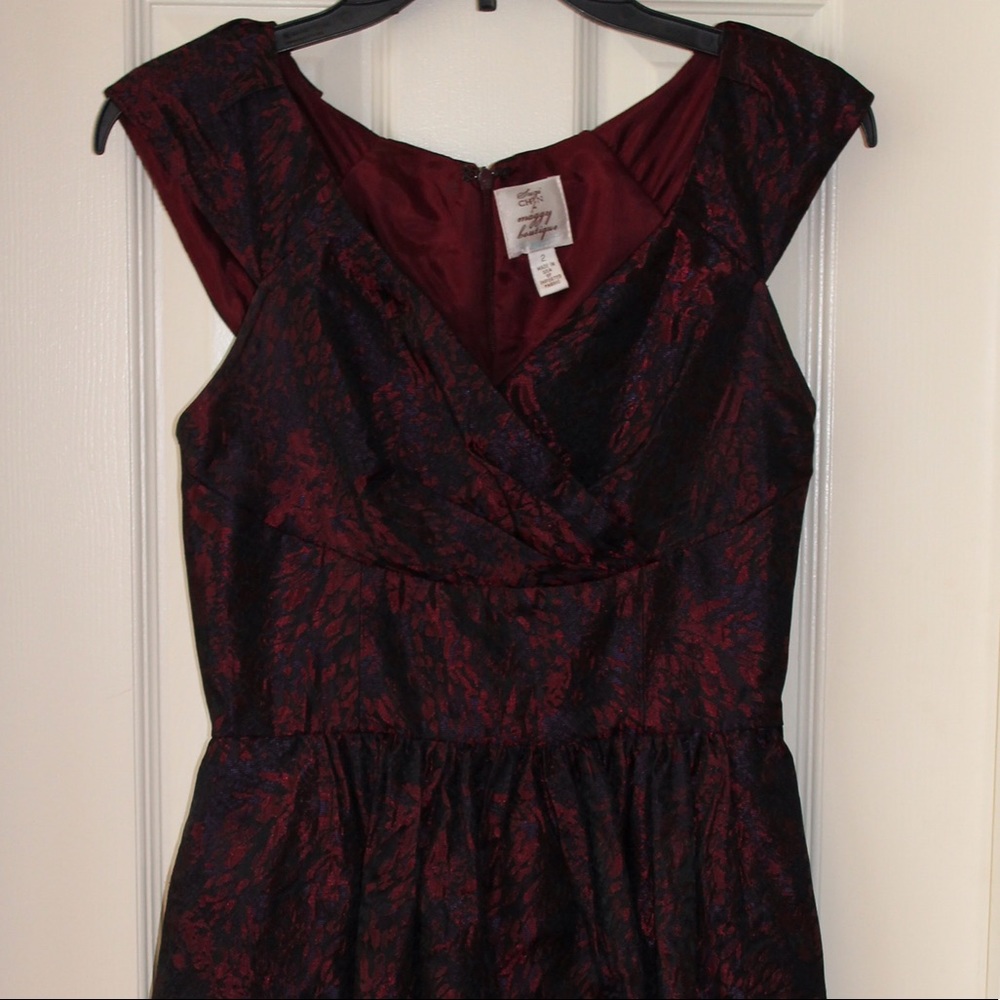 Suzy chin jacquard dress