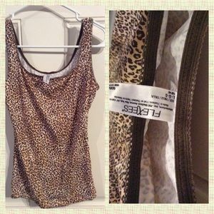 Flexes light compression camisole