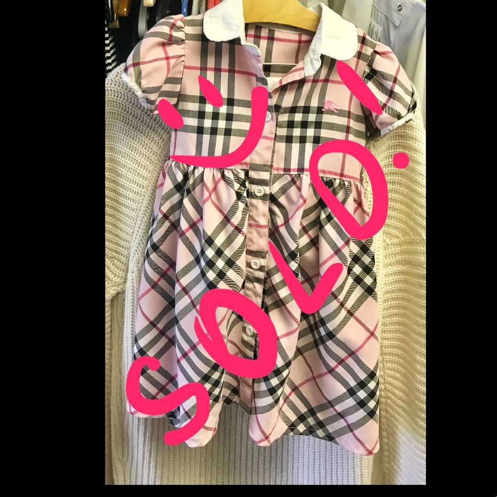 Burberry London little girl dress XL