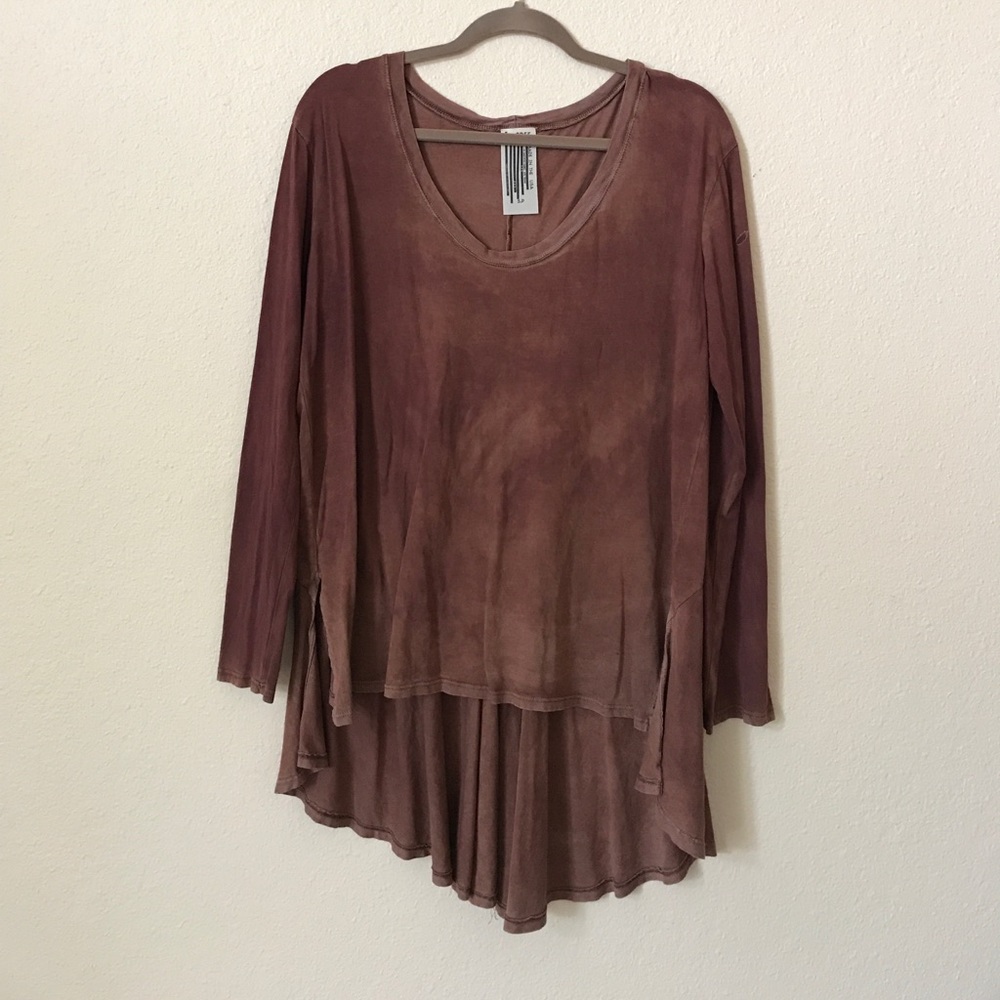 Free People long sleeve shirt. Size small