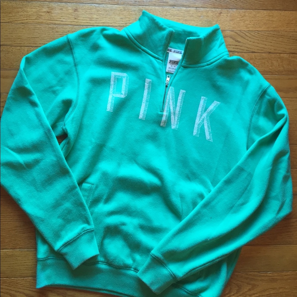 ✨SOLD✨ Victoria's Secret PINK 1/4 Zip-Up Size XS