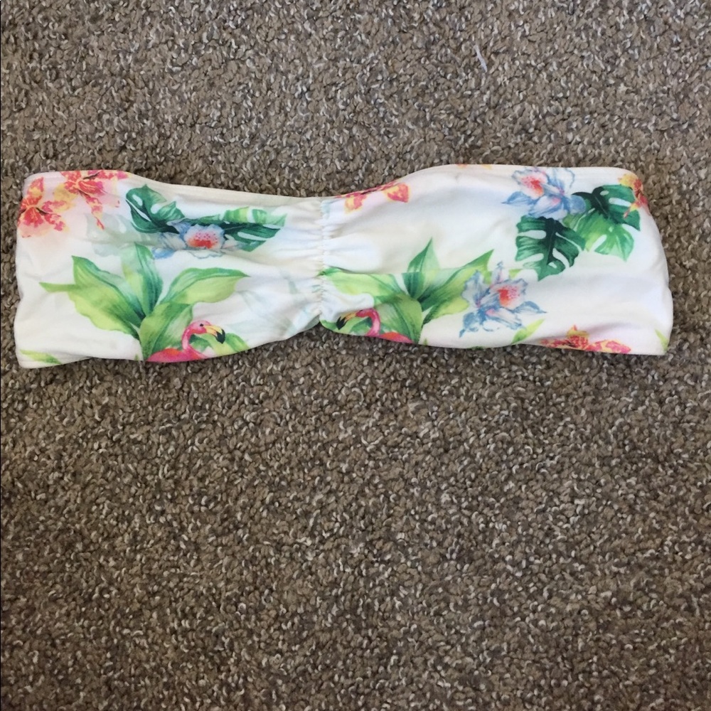 American Apparel tube top bathing suit