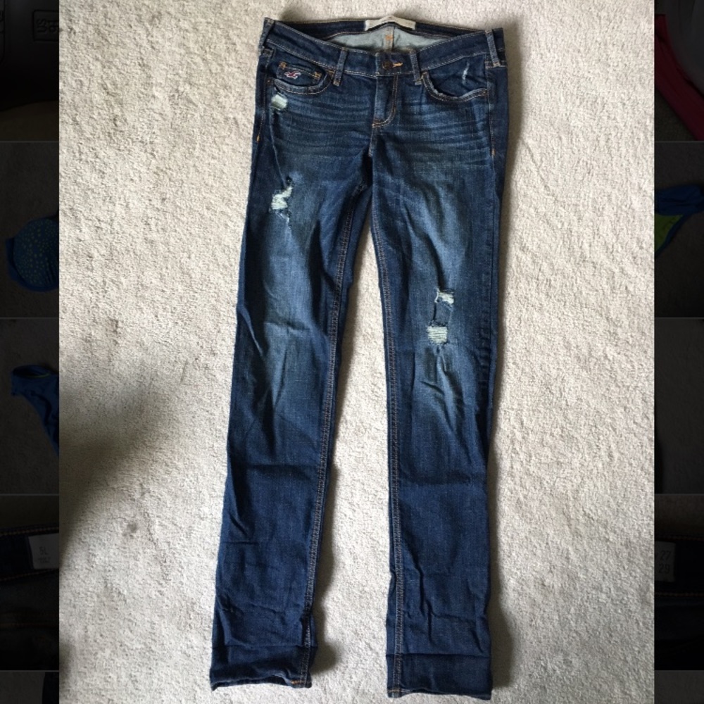 SIZE 5 LONG. Hollister skinny jeans