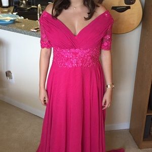 Long formal evening gown