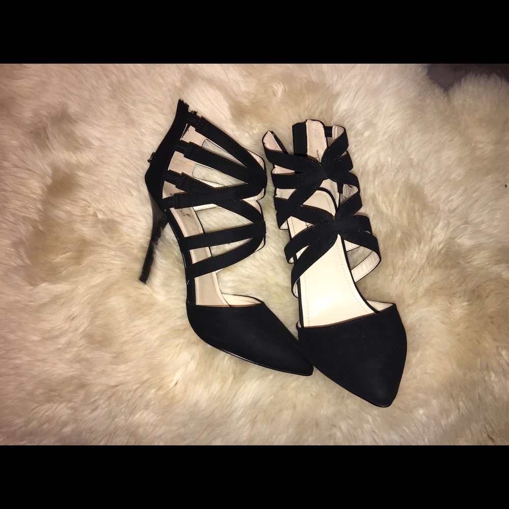 Black heels