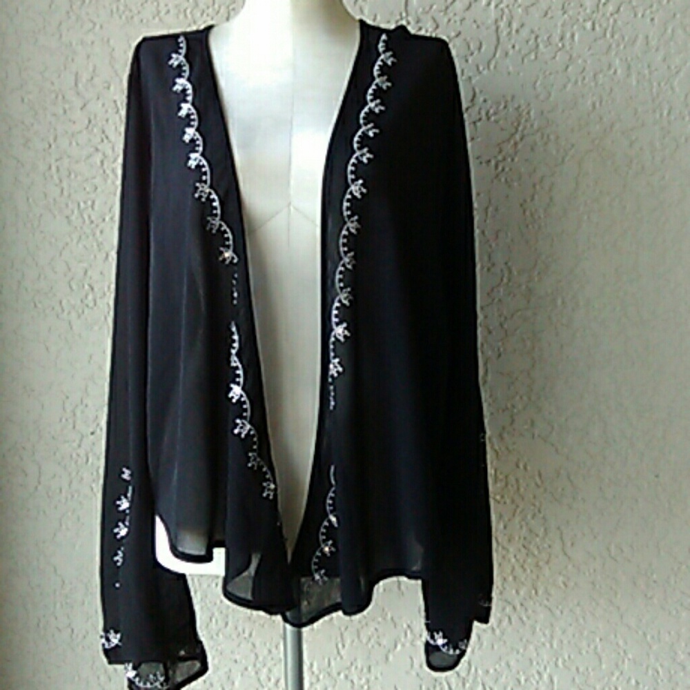 Unique black cover up size 3X