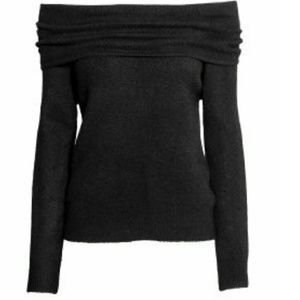 Off shoulder sweater