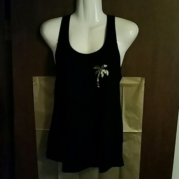 •Tank with Palm Tree*♥Host Pick• - Picture 2 of 4