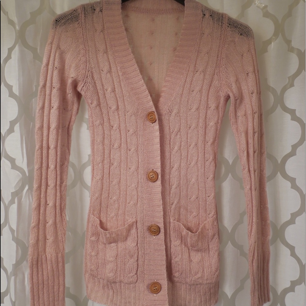 Pretty Pink Cardigan