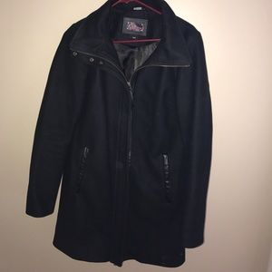 Mackage Black Pea Coat