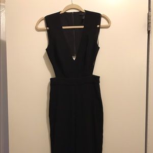 Black bcbg jumpsuit