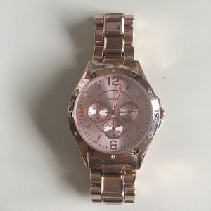 Rose Gold Wrist Watch