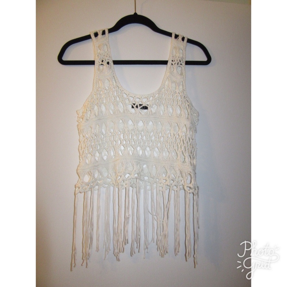 Boho knit top