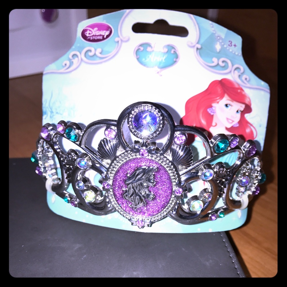 Disney Store brand new Gems Ariel Tiara 3+ years